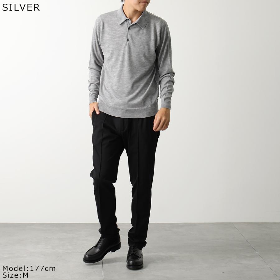 JOHN SMEDLEY ジョンスメドレー ニット ポロシャツ KNOLL メンズ MODERN FIT モダンフィット 30G 長袖 無地 セーター メリノウール カラー4色｜s-musee｜07