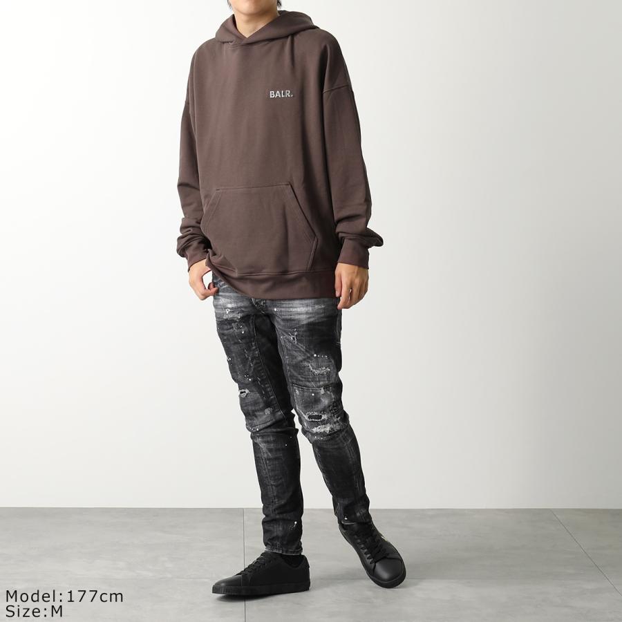 BALR. ボーラー パーカー Joey Box Satin Hoodie B1261.1049 BALR. ボーラー パーカー Joey Box Satin Hoodie B1261.1049