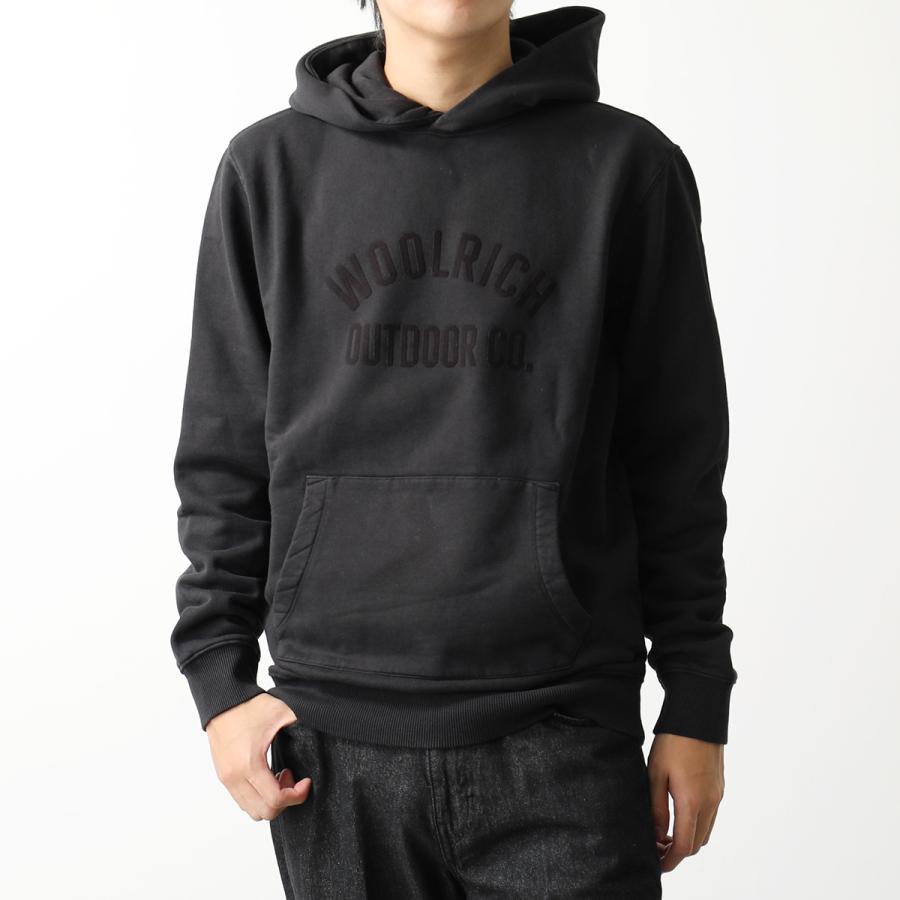 WOOLRICH ウールリッチ パーカー ORGANIC COTTON SCRIPT HOODIE