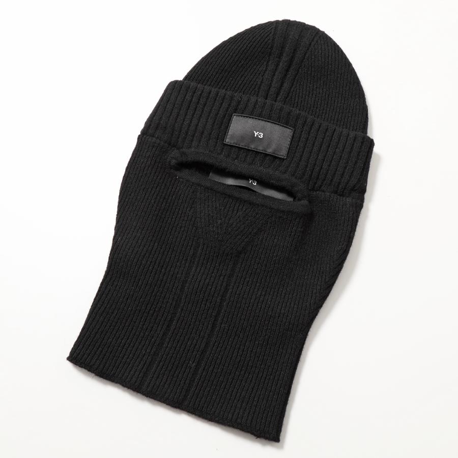 Y-3 ワイスリー バラクラバ BALACLAVA IK6881 メンズ ニット帽 ビーニー ウールブレンド ロゴラベル 帽子 BLACK｜s-musee｜03