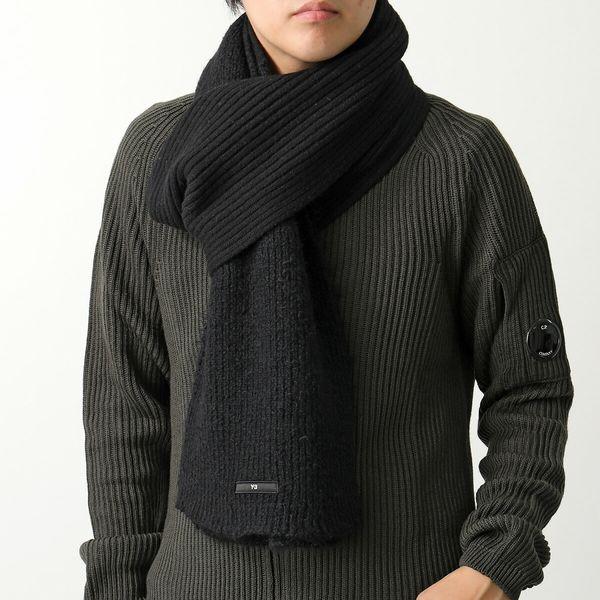 Y ワイスリー ニットマフラー MIXED SCARF IJ メンズ モヘア