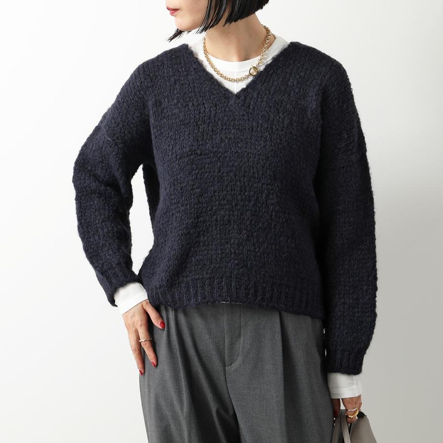 TRICOTS JEAN MARC トリコットジーンマルク 長袖ニット  モヘヤウールブレンド/ゆったり    グレー レディース / 240001195335 TRICOTS JEAN MARC トリコットジーンマーク セーター RIALTO
