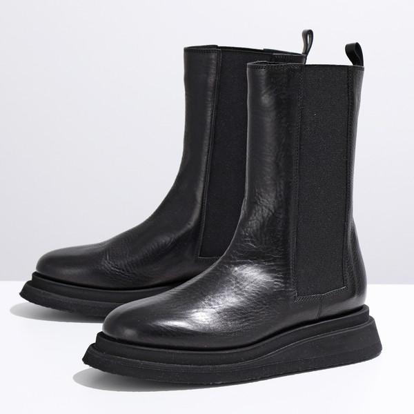 極美品　SARTORE サイドゴアブーツ ブラック 37.5 SARTORE（サルトル） サイドゴアブーツ SR4440 レディース レザー