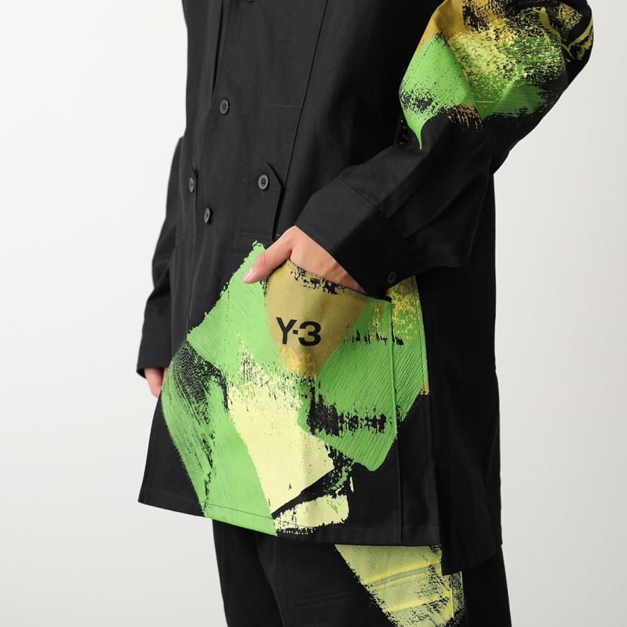 Y-3 スタッフシャツ Y-3 ワイスリー カットソー GRAPHIC LONG SLEEVE TEE