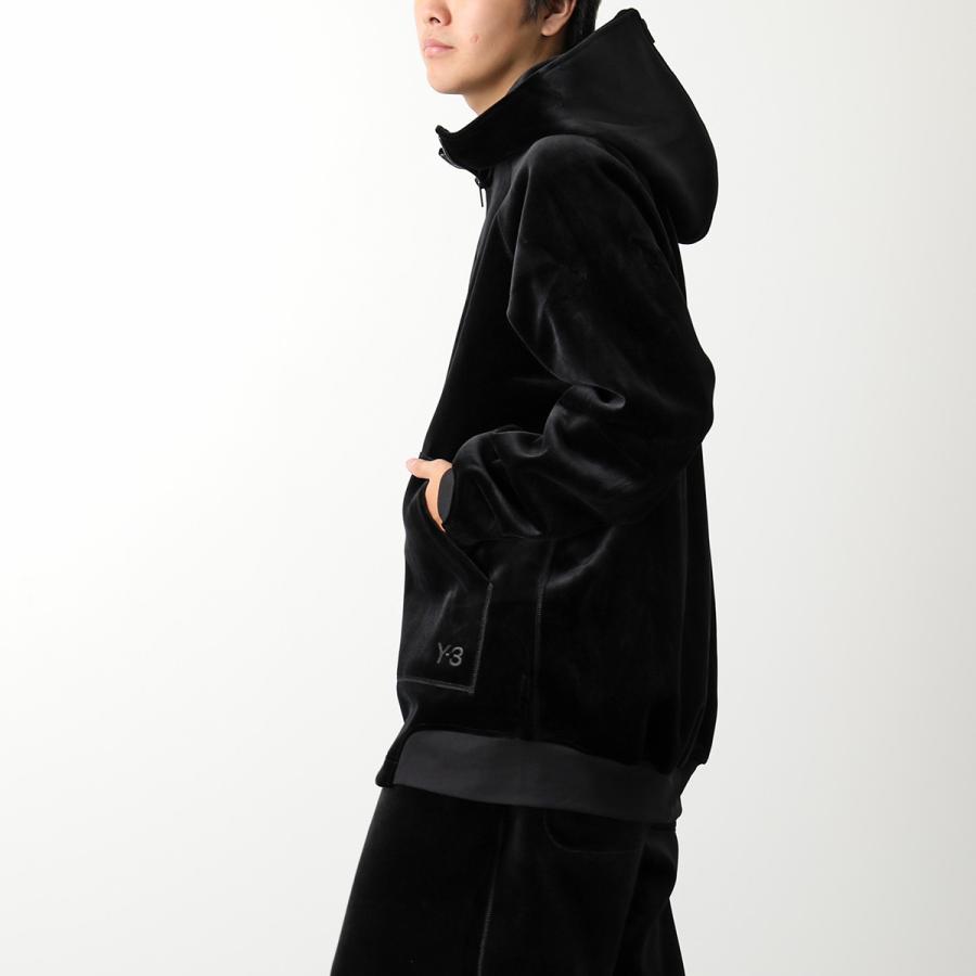 Y-3 ワイスリー パーカー VELVET FZ HDY ベルベット フルジップ Y-3 ワイスリー パーカー VELVET FZ HDY ベルベット フルジップ