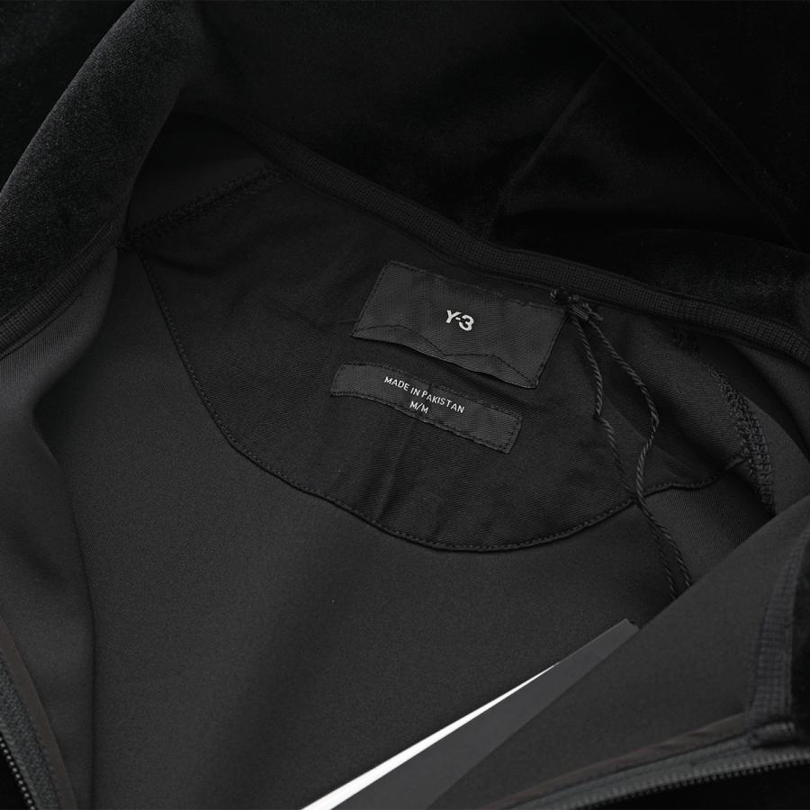 Y-3 ワイスリー パーカー VELVET FZ HDY ベルベット フルジップ 