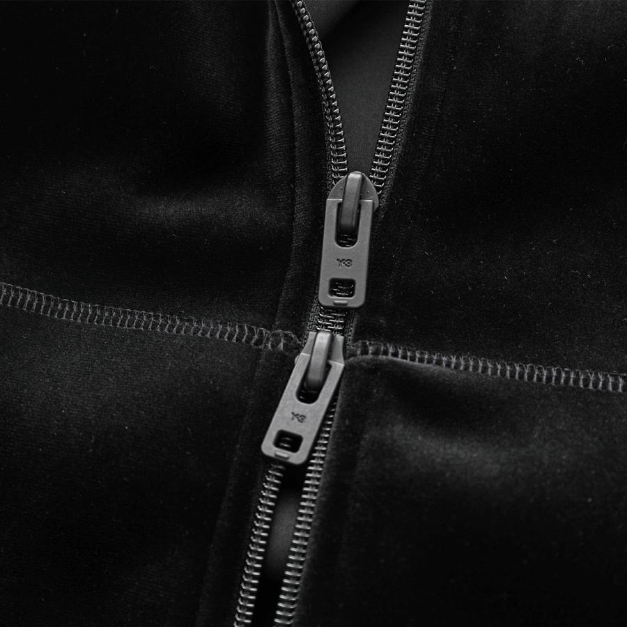 Y-3 ワイスリー パーカー VELVET FZ HDY ベルベット フルジップ