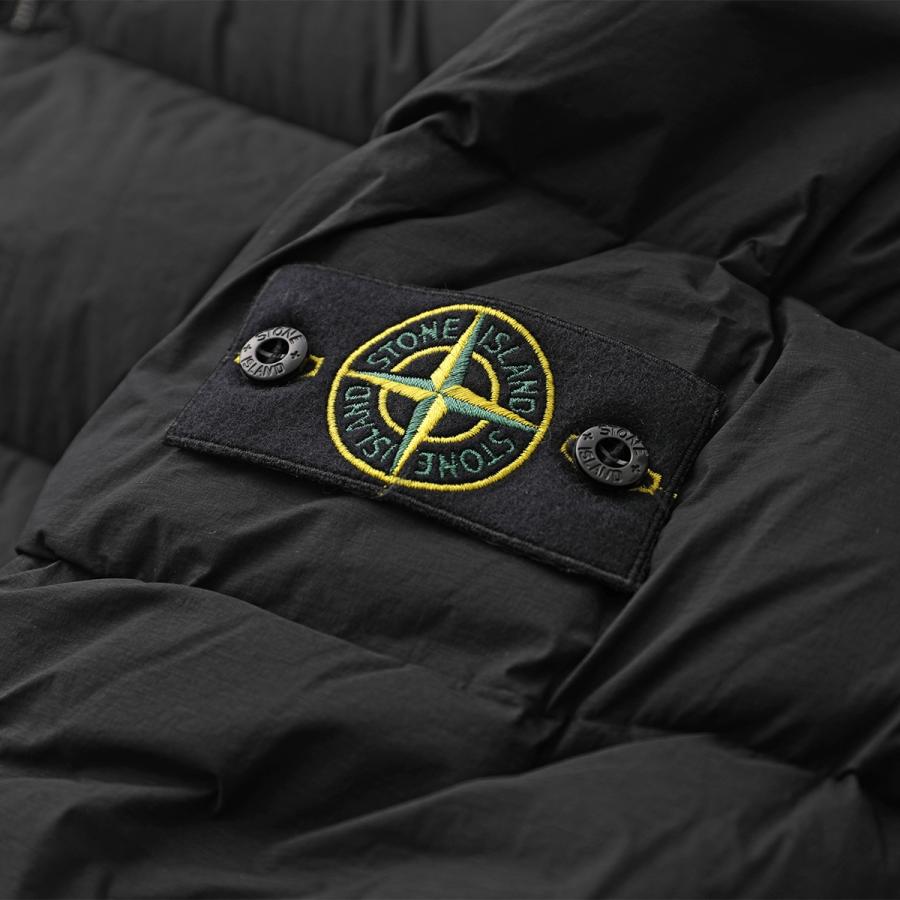 リ*ウ様 Stone  ストーンアイランド ロゴ パッチ ウール ニ STONE ISLAND (ストーンアイランド) ウール ロゴパッチ クルー