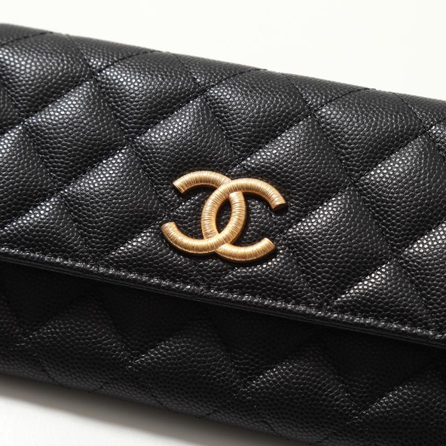 CHANEL シャネル 長財布 AP3520 B13703 MATELASSE マトラッセ