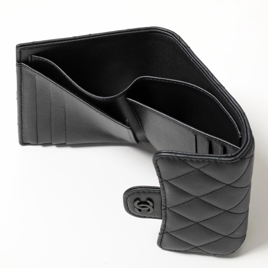 CHANEL シャネル 二つ折り財布 SO BLACK ソーブラック AP0231 CHANEL シャネル 二つ折り財布 SO BLACK ソーブラック AP0231