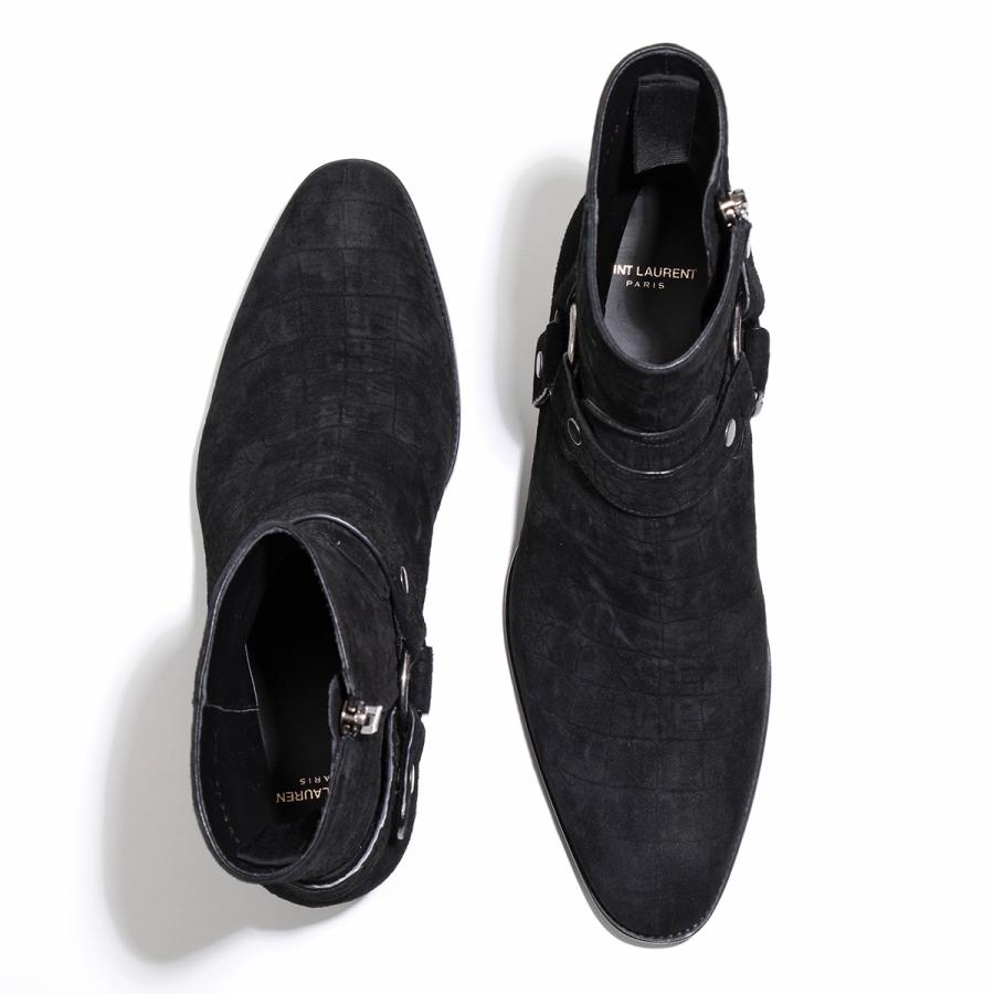 SAINT LAURENT サンローラン ショートブーツ ワイアット 603515 SAINT LAURENT サンローラン ショートブーツ ワイアット 603515