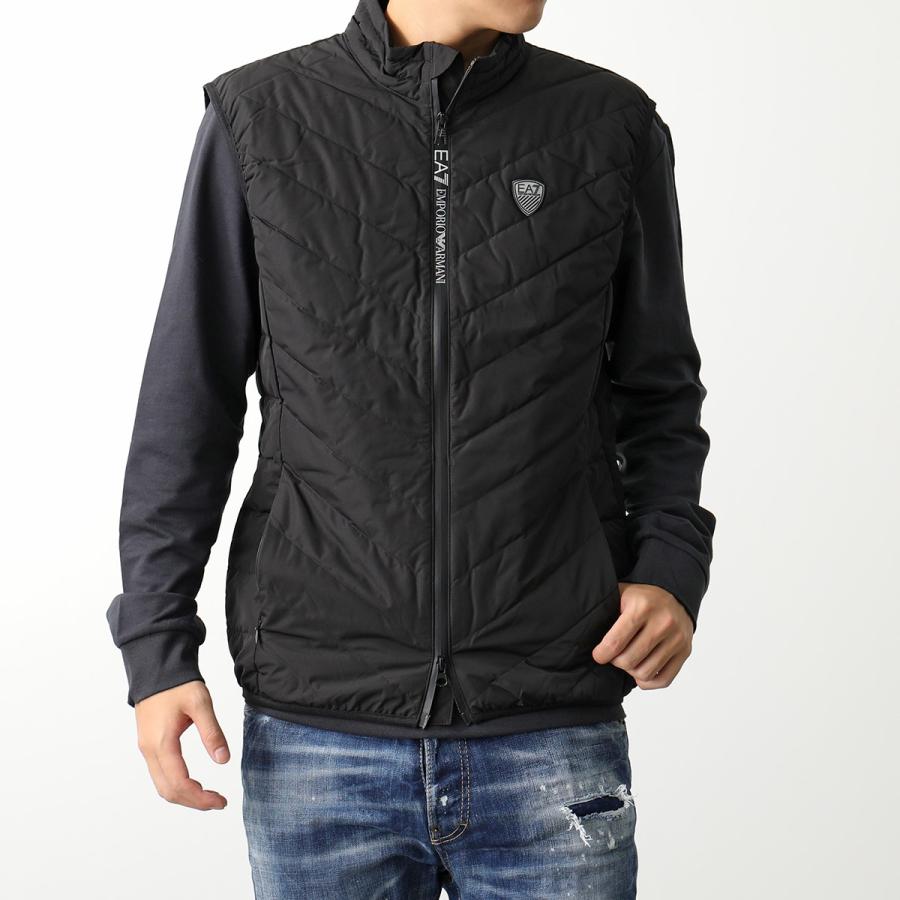 EA7 EMPORIO ARMANI エアセッテ エンポリオアルマーニ ダウンベスト 8NPQ02 PNE1Z メンズ ロゴ パッカブル ジレ 軽量 カラー2色 EA7 EMPORIO ARMANI エアセッテ エンポリオアルマーニ ダウンベスト 8NPQ02 PNE1Z メンズ ロゴ パッカブル ジレ 軽量 カラー2色