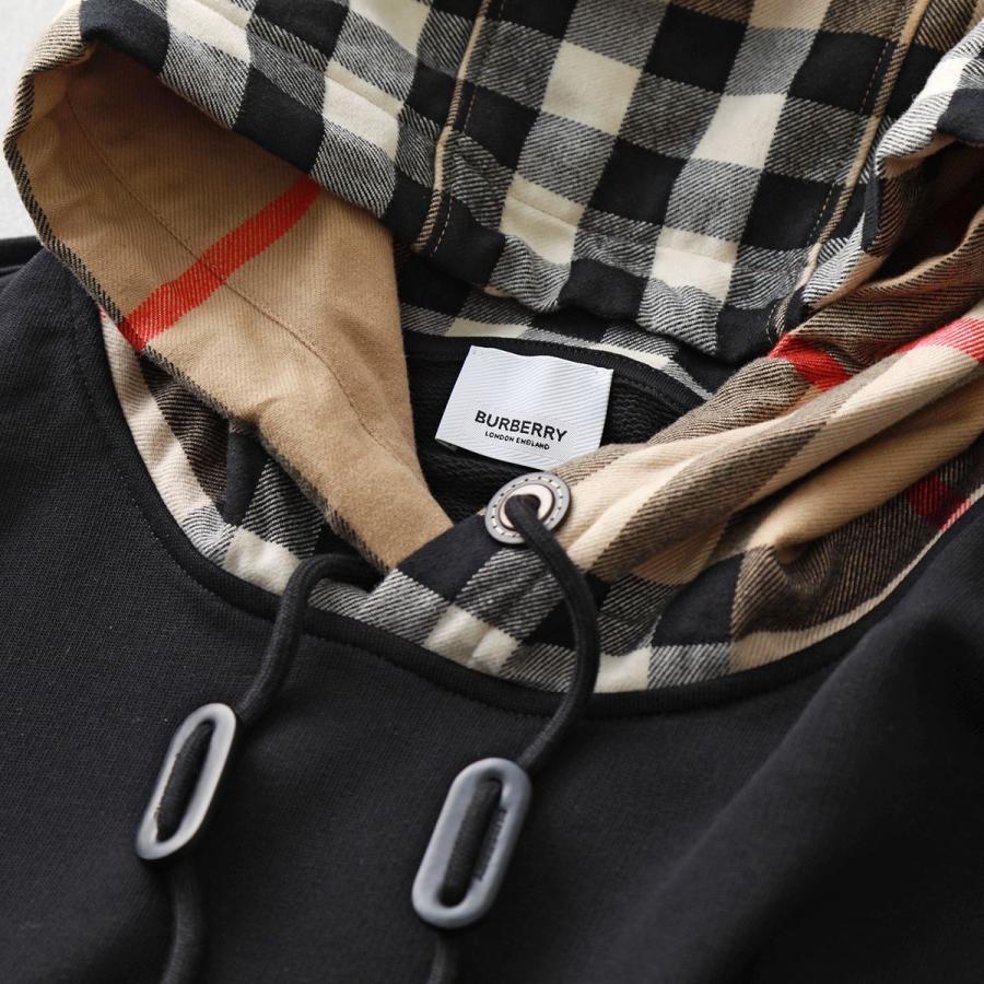 人気モデル バーバリー SAMUEL ノバチェック 切替 パーカー フード 現行 BURBERRY（バーバリー） パーカー SAMUEL ZIP AB サミュエル 8060705
