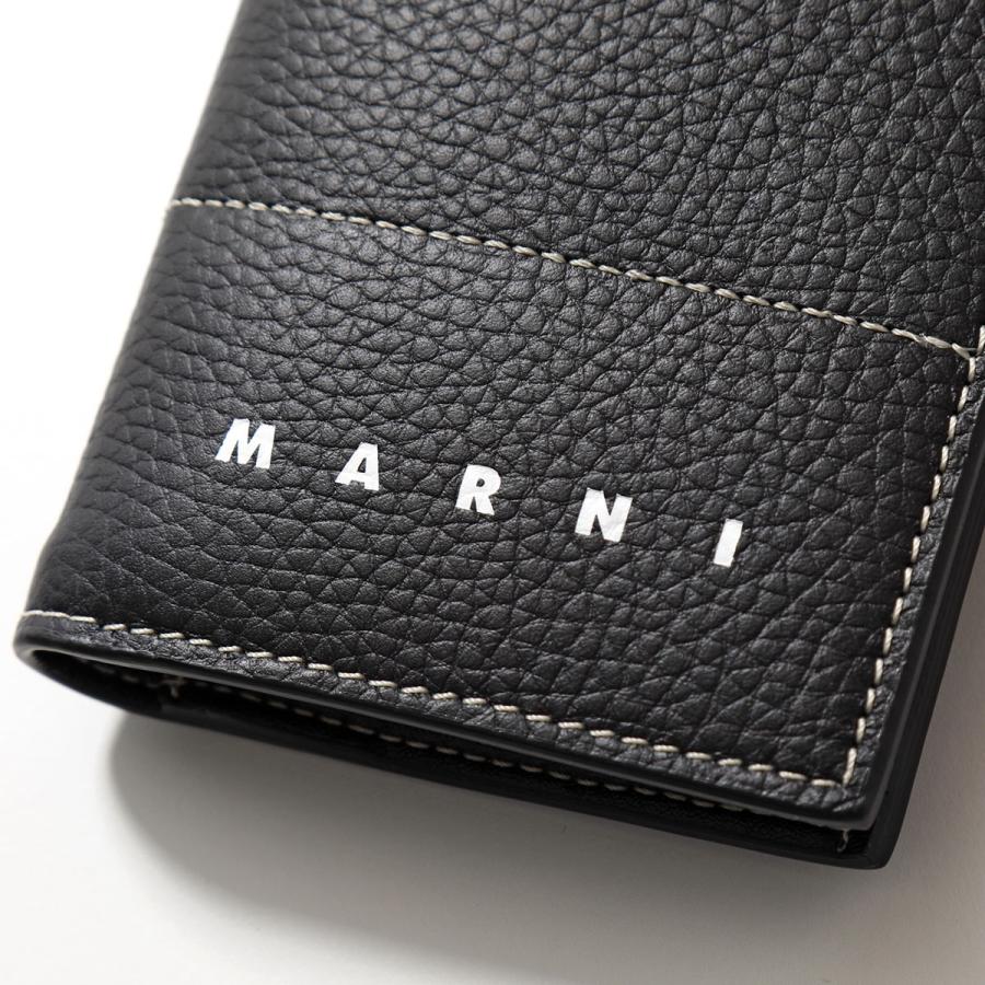 MARNI マルニ 二つ折り財布 PFMI0066U0 LV688 レディース レザー MARNI マルニ 二つ折り財布 PFMI0066U0 LV688 レディース レザー