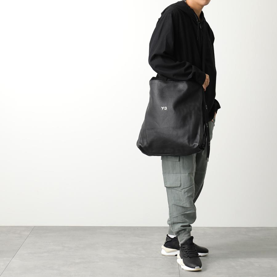 Y-3 ワイスリー トートバッグ LUX GYM BAG ジム バッグ IJ9876 IJ9877 メンズ バックパック レザー ロゴ 鞄 カラー2色｜s-musee｜08