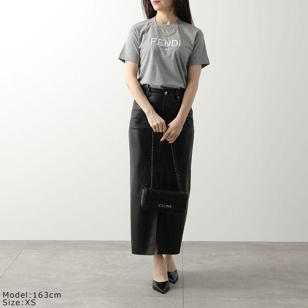 FENDI フェンディ 半袖Tシャツ FS7254 ALCA レディース ロゴ刺繍 FENDI フェンディ 半袖Tシャツ FS7254 ALCA レディース ロゴ刺繍