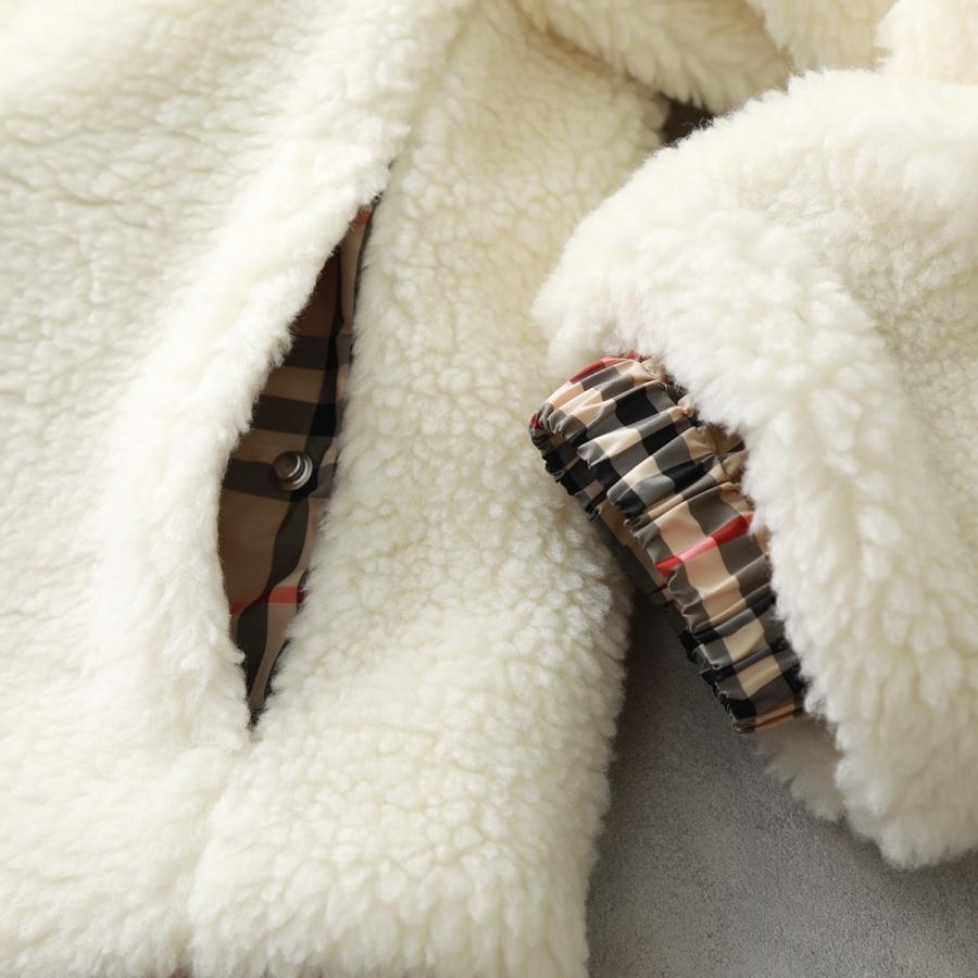 Burberry ジャケット　ウール　オフホワイト　サイズ3L レディース バーバリー BURBERRY 8045774 コート レディース アウター