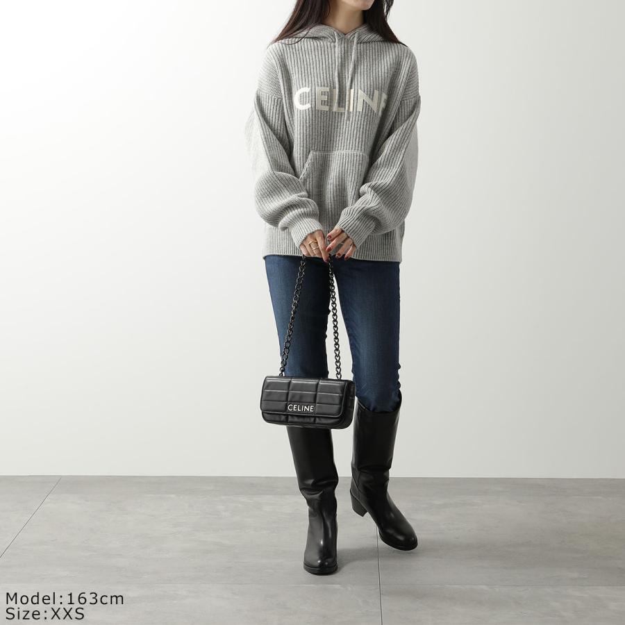 CELINE セリーヌ ニット パーカー 2A85W423P.08GC メンズ ウール CELINE セリーヌ ニット パーカー 2A85W423P.08GC メンズ ウール