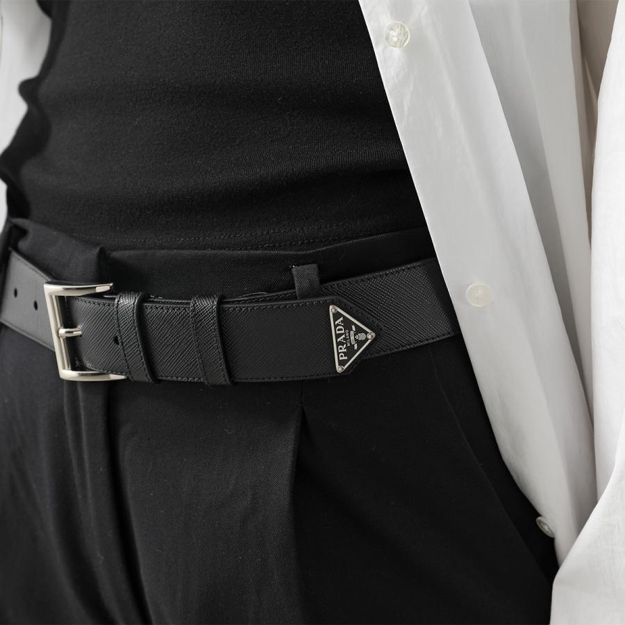 PRADA プラダ ベルト 2CC545 053 メンズ サフィアーノレザー PRADA プラダ ベルト 2CC545 053 メンズ サフィアーノレザー