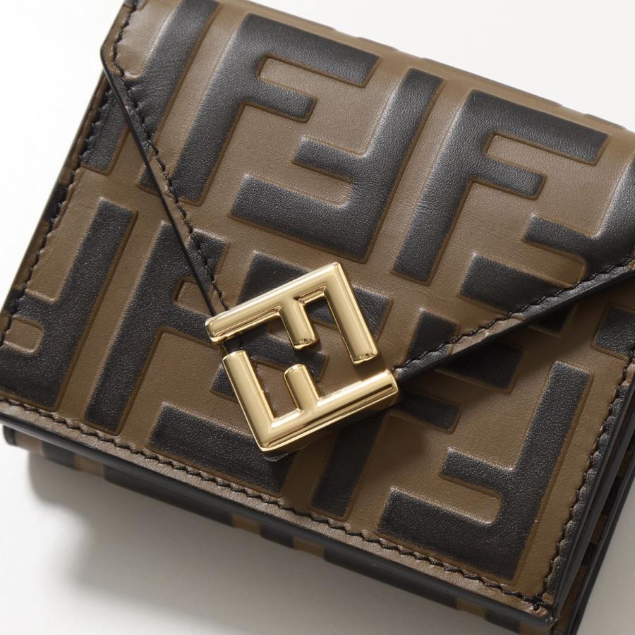 FENDI フェンディ 三つ折り財布 FFダイヤモンド 8M0480 ADYM FENDI フェンディ 三つ折り財布 FFダイヤモンド 8M0480 ADYM