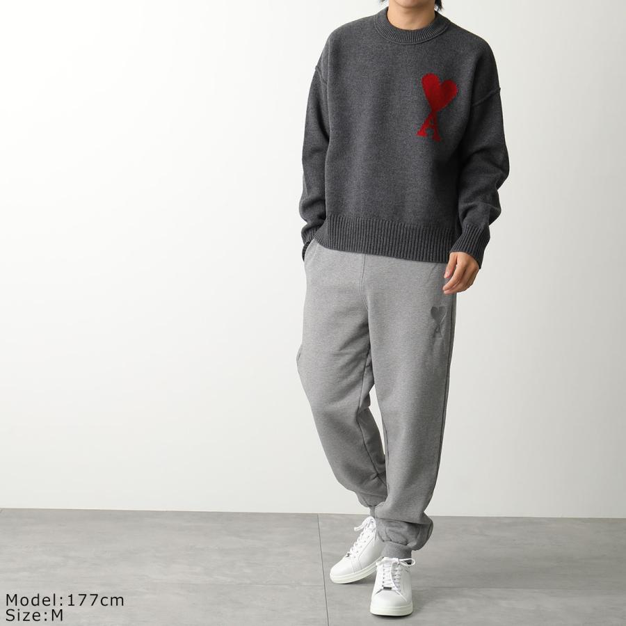 ami paris アミパリス ニット RED ADC SWEATER BFUKS006.018 ami paris アミパリス ニット RED ADC SWEATER BFUKS006.018