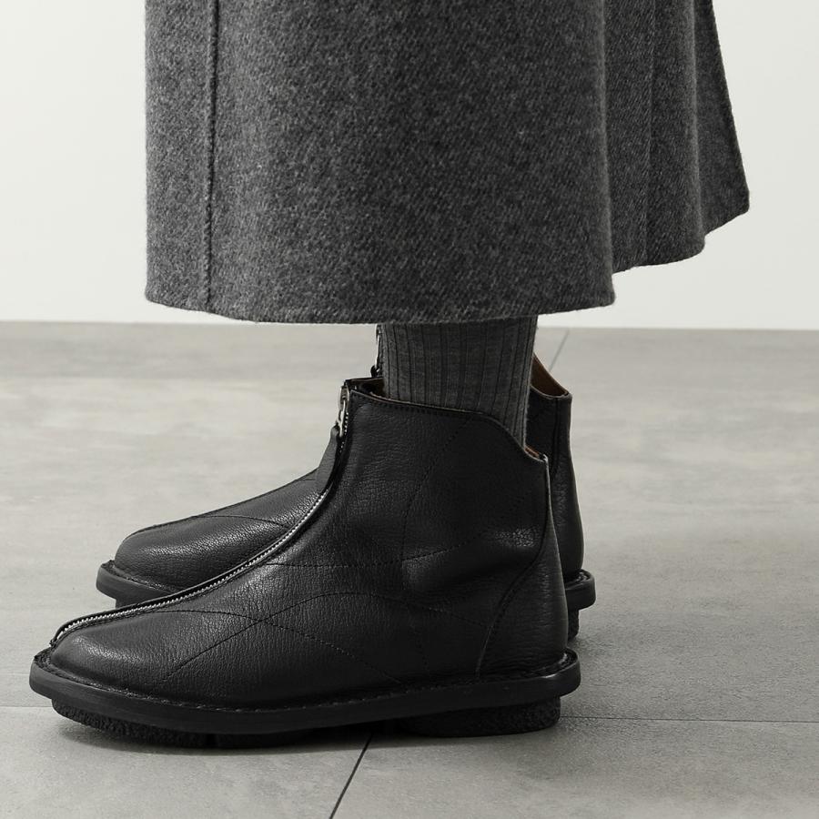 trippen トリッペン ショートブーツ ZIPBOOT BUF レディース trippen トリッペン ショートブーツ ZIPBOOT BUF レディース