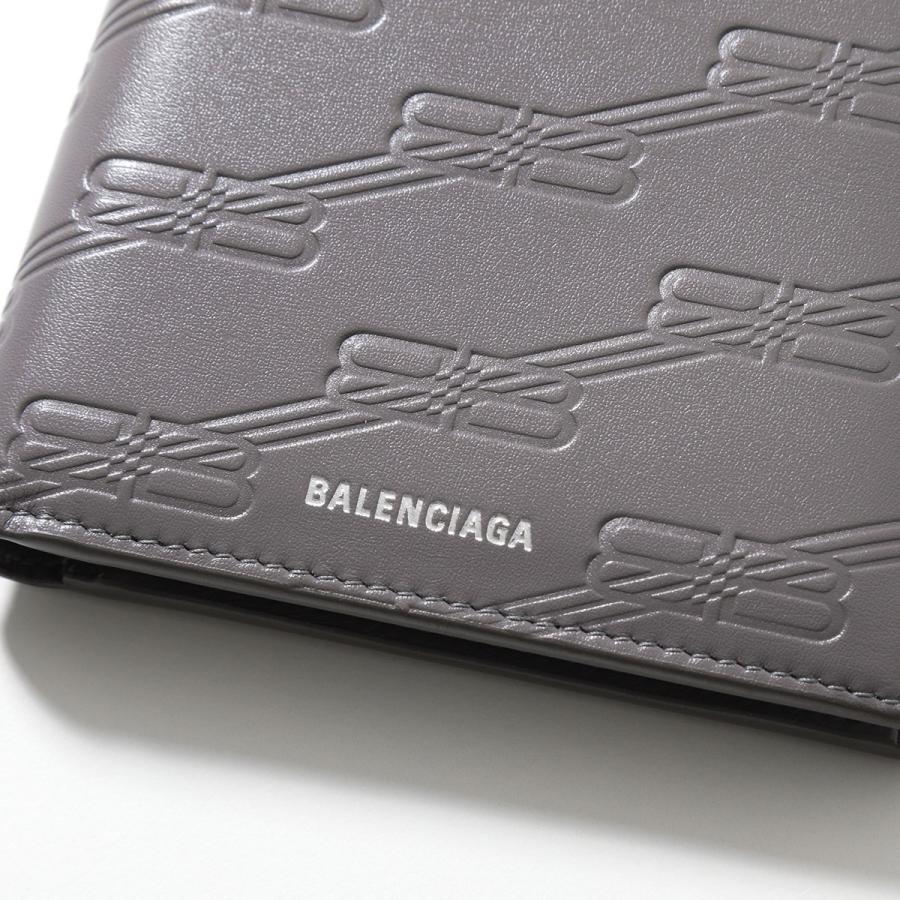 BALENCIAGA（バレンシアガ） 二つ折り財布 EMBOSSED MONOGRAM 718395
