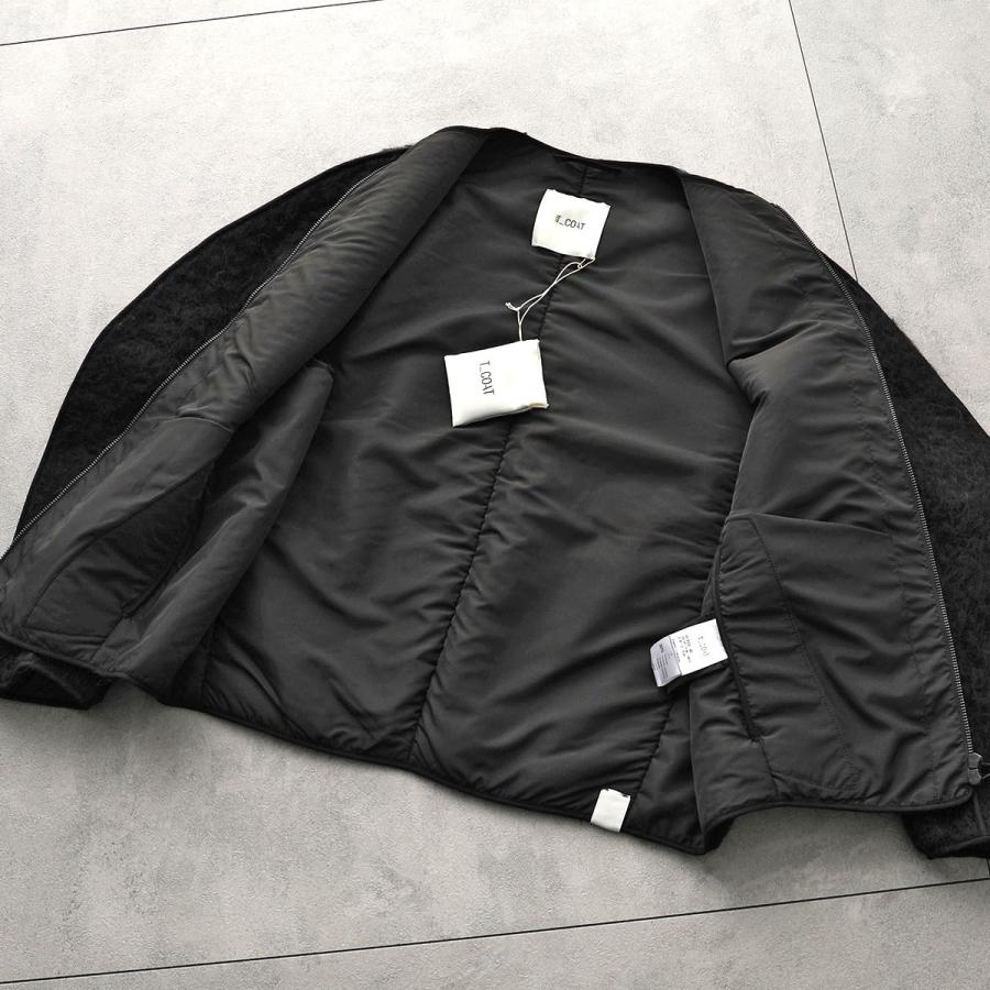T_COAT T-COAT ティーコート ジップ ブルゾン T22 FURRY レディース  