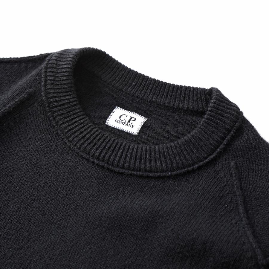 新品】C.P.COMPANYクルーネック ラムウールニット セーター 52