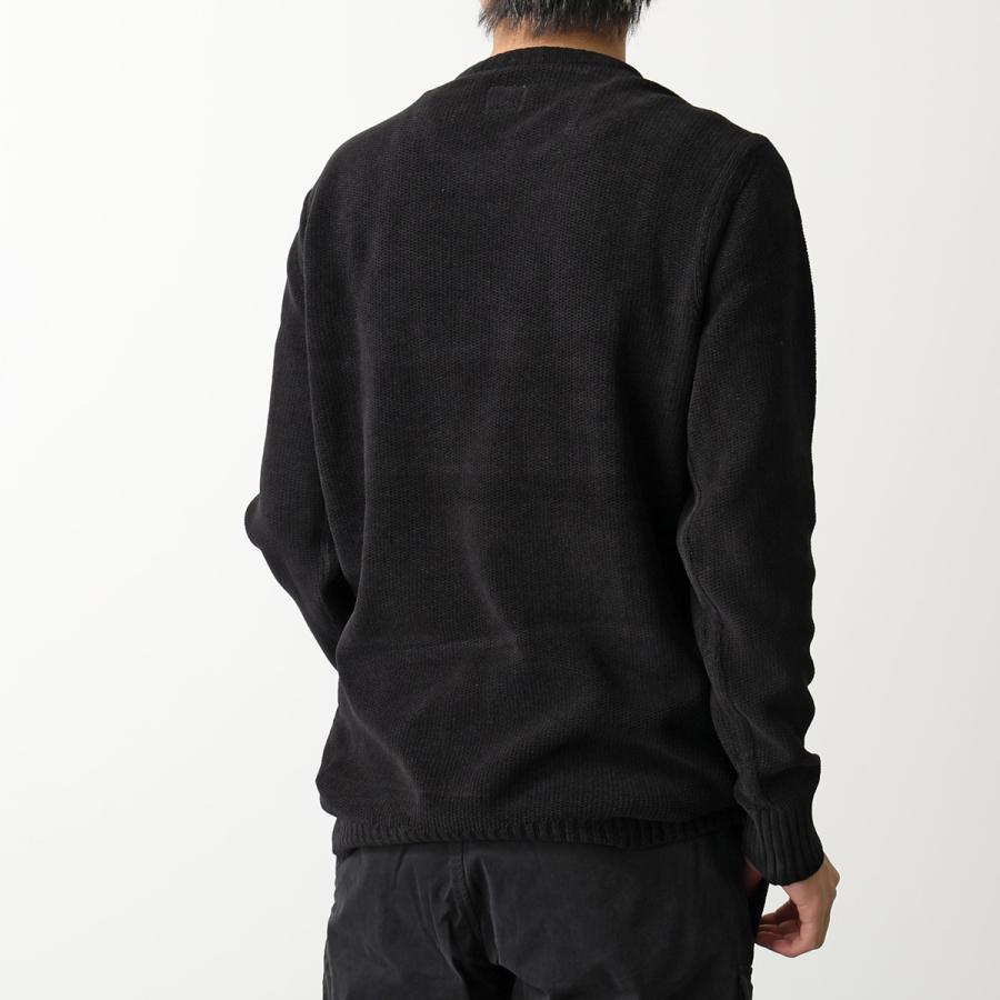 C.P.COMPANY シーピーカンパニー セーター Chenille Cotton Plain Jumper 15CMKN232A 005558G メンズ コットンニット クルーネック 999｜s-musee｜04