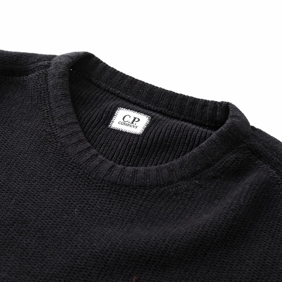 C.P.COMPANY シーピーカンパニー セーター Chenille Cotton Plain Jumper 15CMKN232A 005558G メンズ コットンニット クルーネック 999｜s-musee｜06