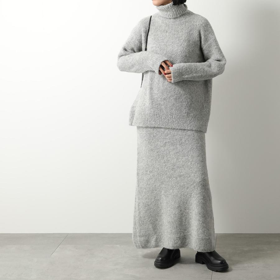 C.T.plage シーティー・プラージュ ロングスカート Alpaca loop back  