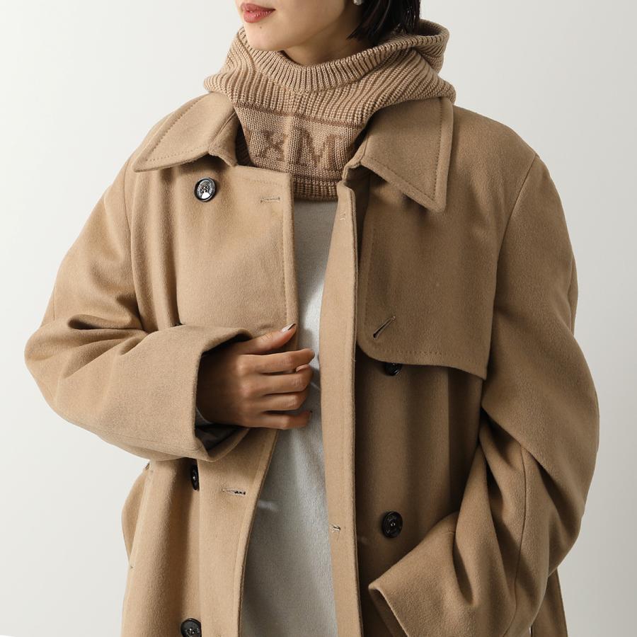 MAX MARA マックスマーラ バラクラバ GONG ゴング レディース ニット帽 ニットキャップ ネックウォーマー フード ロゴ ウール リブ  カラー4色 : 351004078 : インポートセレクトmusee - 通販 - Yahoo!ショッピング