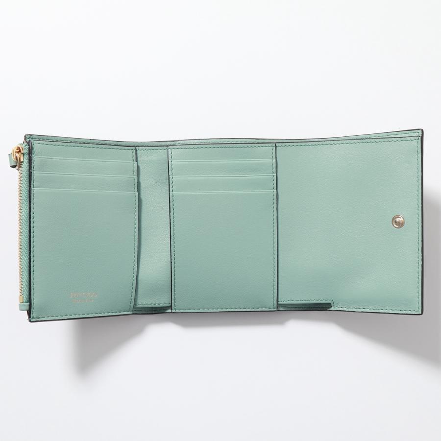 JIMMY CHOO Jimmy Choo ジミーチュウ 三つ折り財布 MARINDA AYO JIMMY CHOO Jimmy Choo ジミーチュウ 三つ折り財布 MARINDA AYO