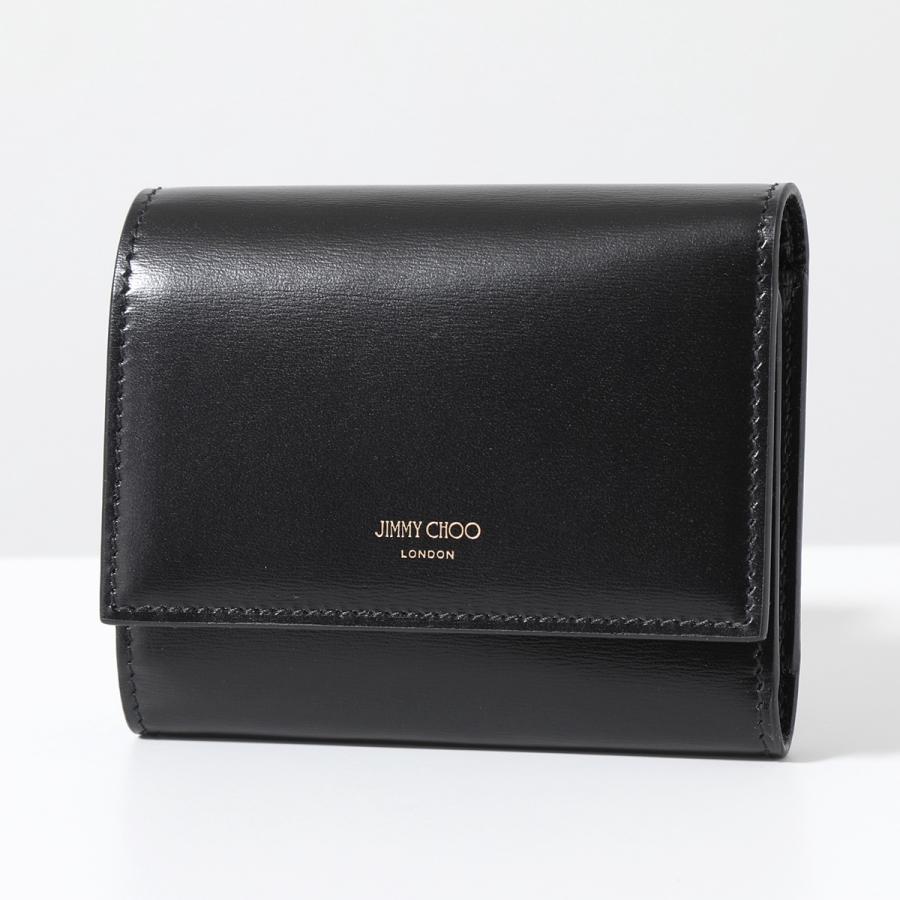 JIMMY CHOO Jimmy Choo ジミーチュウ 三つ折り財布 MARINDA AYO JIMMY CHOO Jimmy Choo ジミーチュウ 三つ折り財布 MARINDA AYO