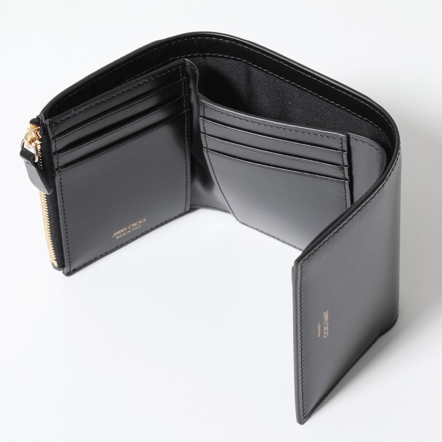 JIMMY CHOO Jimmy Choo ジミーチュウ 三つ折り財布 MARINDA AYO JIMMY CHOO Jimmy Choo ジミーチュウ 三つ折り財布 MARINDA AYO