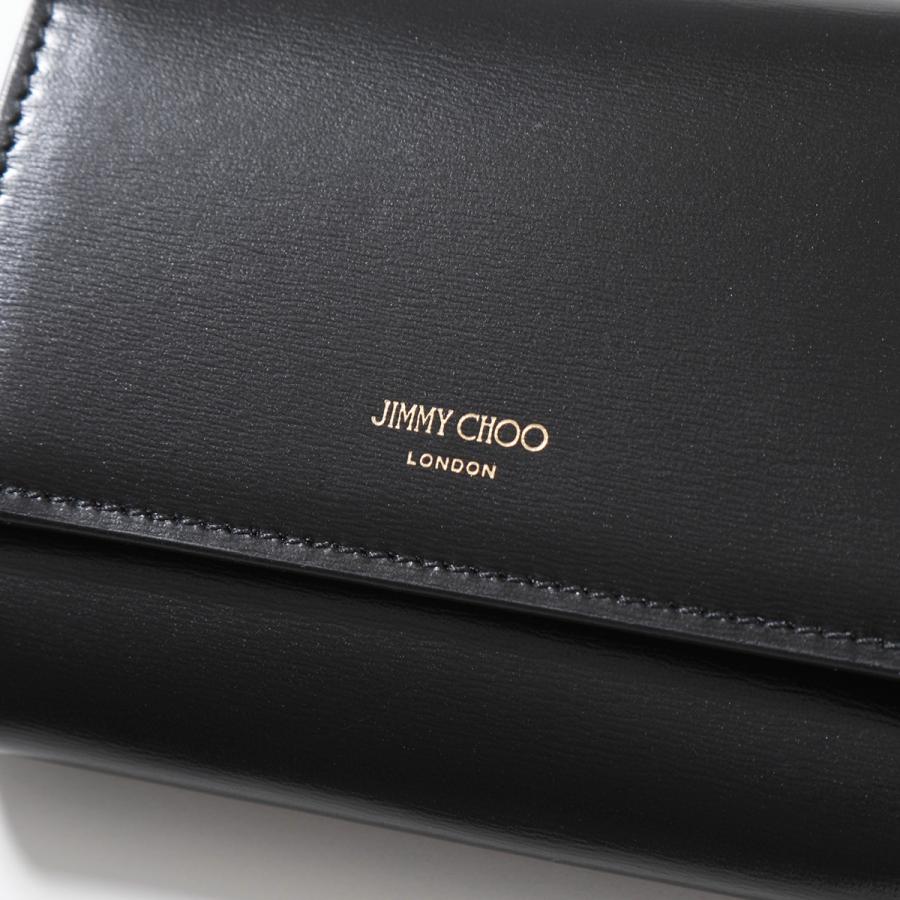 JIMMY CHOO Jimmy Choo ジミーチュウ 三つ折り財布 MARINDA AYO JIMMY CHOO Jimmy Choo ジミーチュウ 三つ折り財布 MARINDA AYO