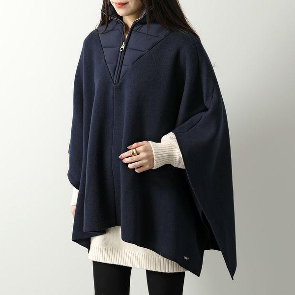Chloe ケープ　ニット　マフラー Chloe（クロエ） Chloe KIDS キッズ ニットケープ C16445 レディース