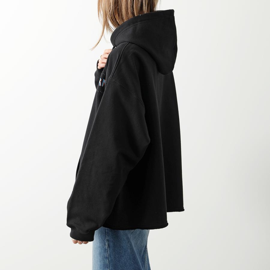 MARNIのオーバーサイズフード付きパーカー マルニ パーカー フーディー オーバーサイズ オーガニックコットン