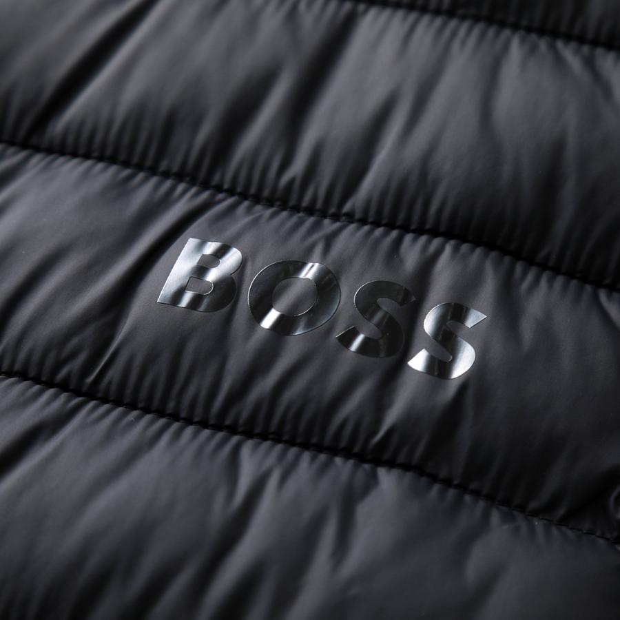 HUGO BOSS ヒューゴ ボス パファー ベスト 中綿 ジャケット ロゴ 黒 HUGO BOSS（ヒューゴ・ボス） パファー ベスト BLACK CALANO 50471854