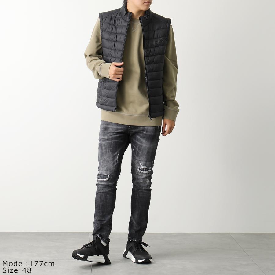 HUGO BOSS / Calanoパファーベスト/52/ナイロン/ブラック/50471854 HUGO BOSS（ヒューゴ・ボス） パファー ベスト BLACK CALANO 50471854