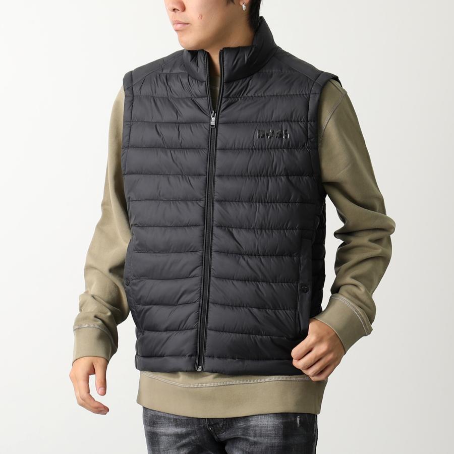 HUGO BOSS（ヒューゴ・ボス） パファー ベスト BLACK CALANO 50471854