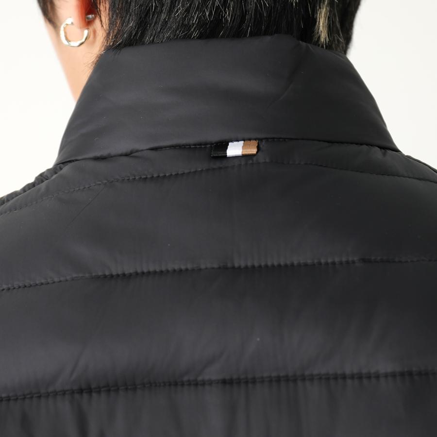 HUGO BOSS（ヒューゴ・ボス） パファー ベスト BLACK CALANO 50471854