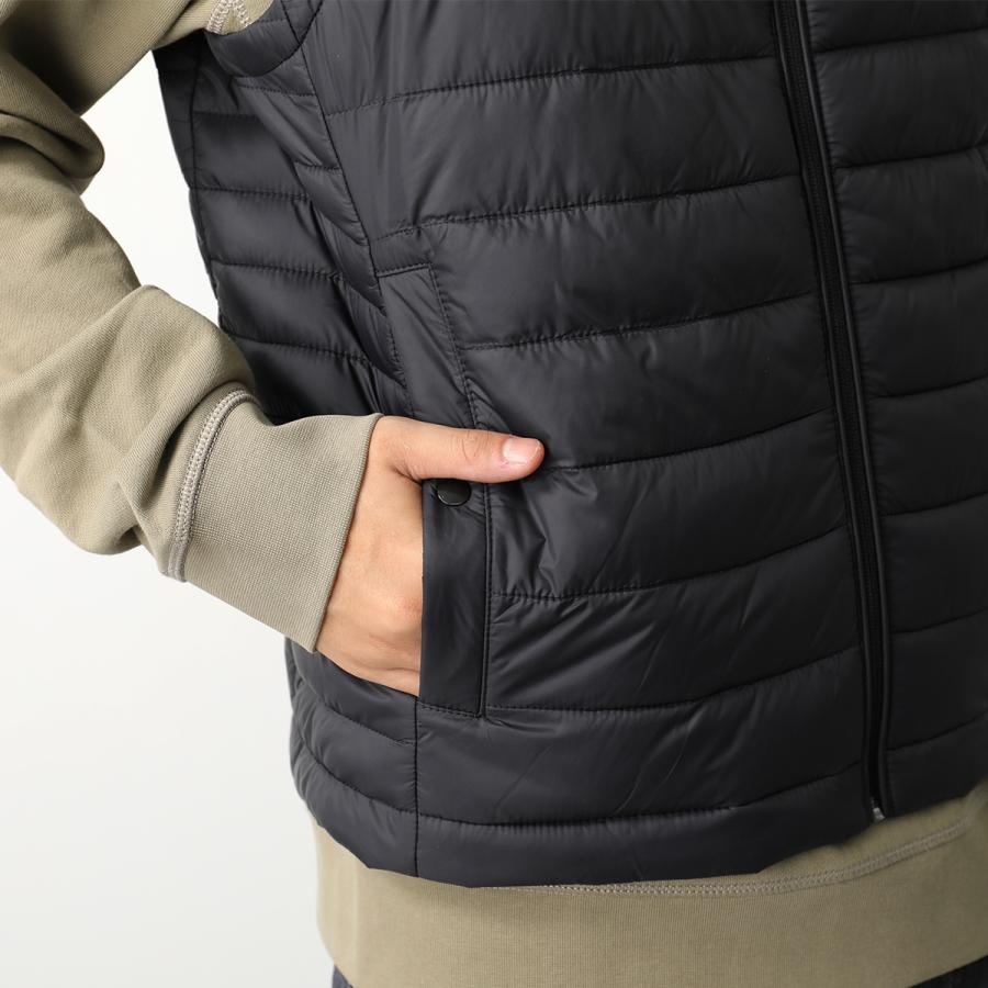 HUGO BOSS ヒューゴ ボス パファー ベスト 中綿 ジャケット ロゴ 黒 HUGO BOSS（ヒューゴ・ボス） パファー ベスト BLACK CALANO 50471854