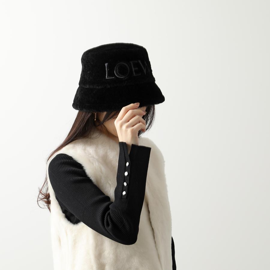 LOEWE ロエベ バケットハット K820HB1X70 レディース ロゴ刺繍 LOEWE ロエベ バケットハット K820HB1X70 レディース ロゴ刺繍