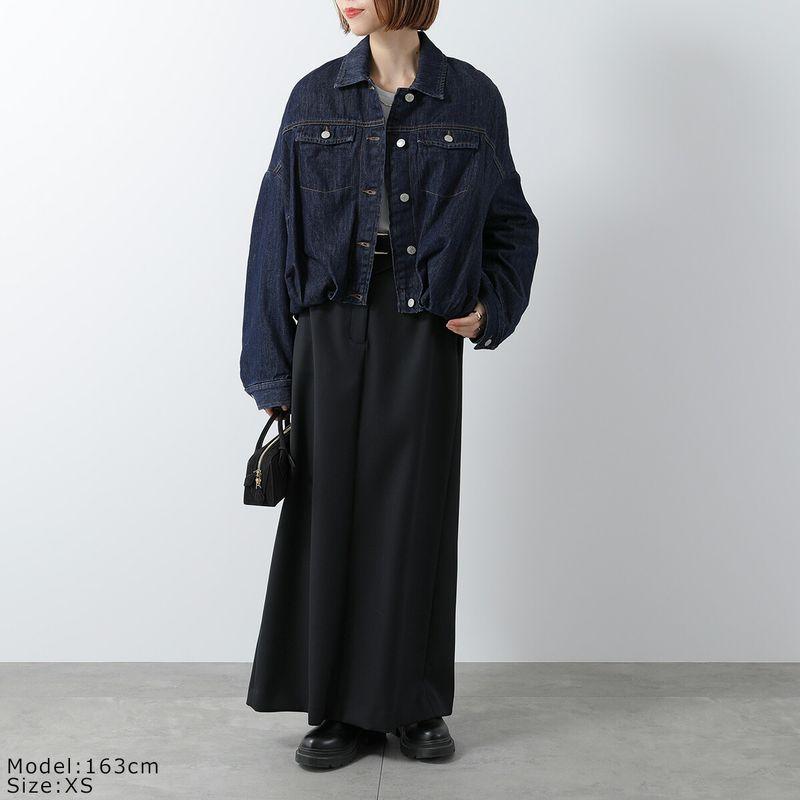 【新品同様】ドリスヴァンノッテン ギャザー オーバーサイズ デニムジャケット S DRIES VAN NOTEN（ドリス ヴァン ノッテン） デニムジャケット VESTO