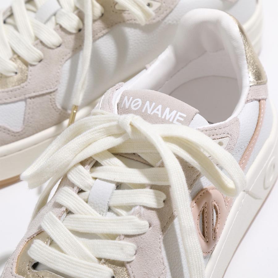 NO NAME ノーネーム スニーカー KELLY SNEAKER GRAIN SUEDE LAMBSKIN ケリー レディース ローカット スウェード 厚底 シューズ 靴 WHITE/DOVE/PINK｜s-musee｜09