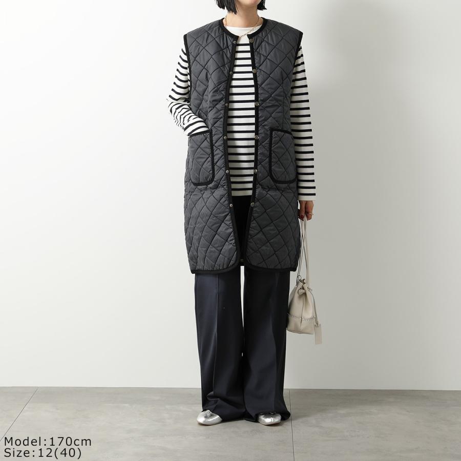 LAVENHAM（ラベンハム） 中綿ベスト LONGLINE CREW NECK GILET ロング 
