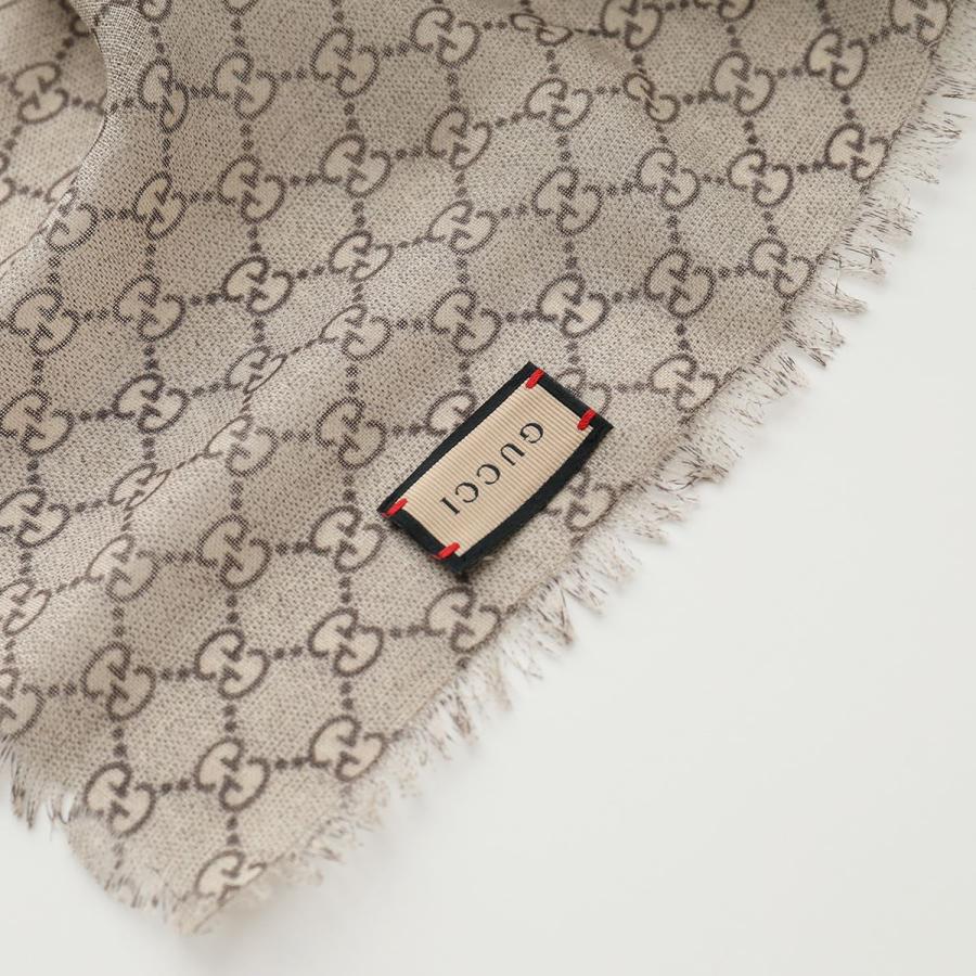 GUCCI（グッチ） ストール 600950 4G200 レディース フリンジ ウール