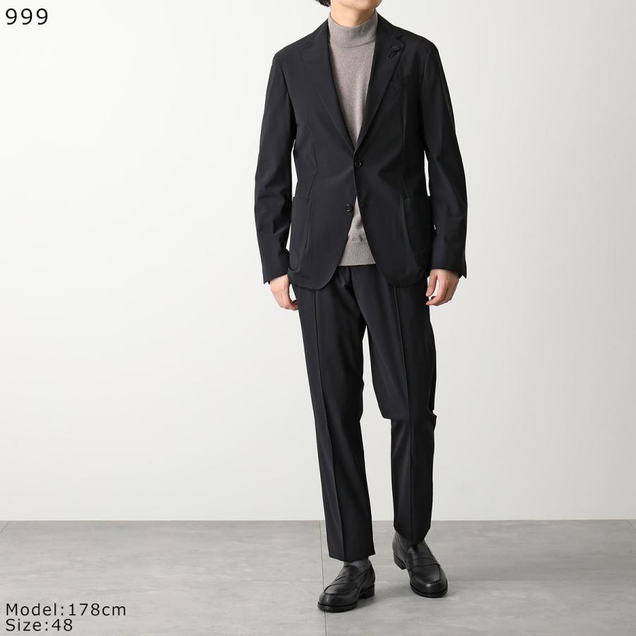 LARDINI ラルディーニ テックジャージー スーツ IT143AQ ITEW61701 メンズ シングルフロント 3B ブートニエール トラベル ストレッチ カラー2色｜s-musee｜05